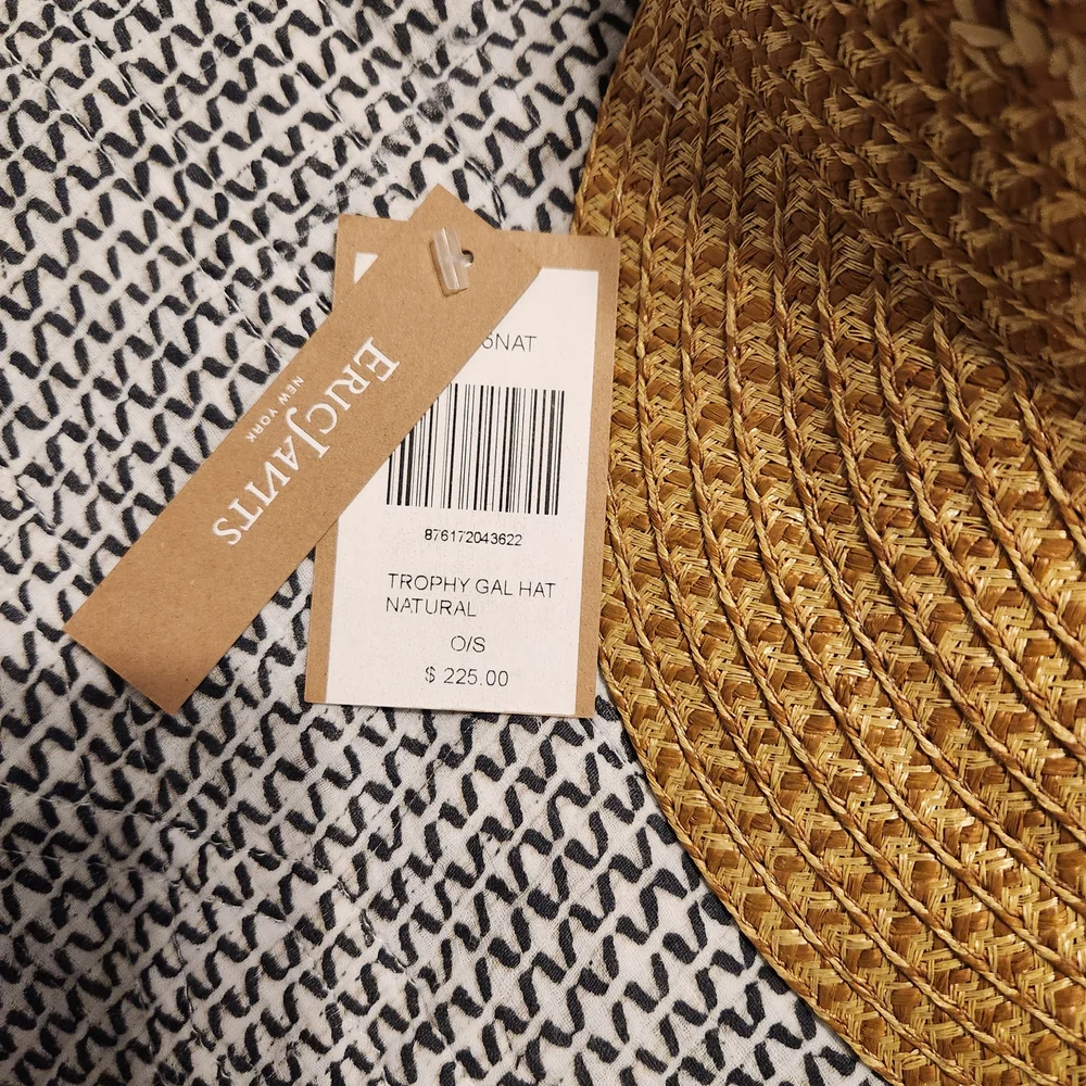 NWT Eric Javits Trophy Gal Visor Hat - Picture 2 of 5